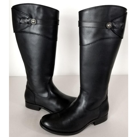 frye molly button tall extended